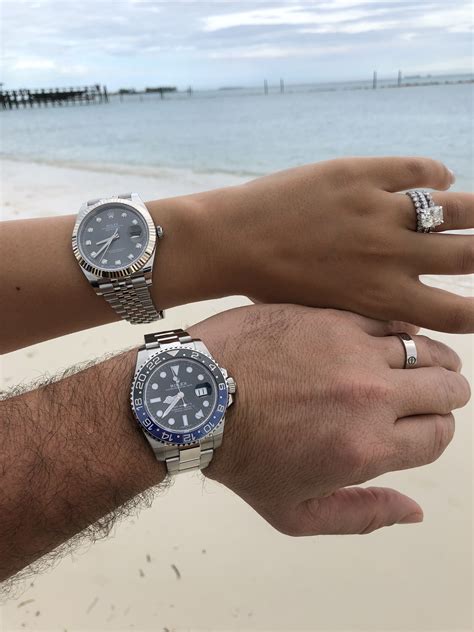 rolex his and hers watch set|Rolex couple watches.